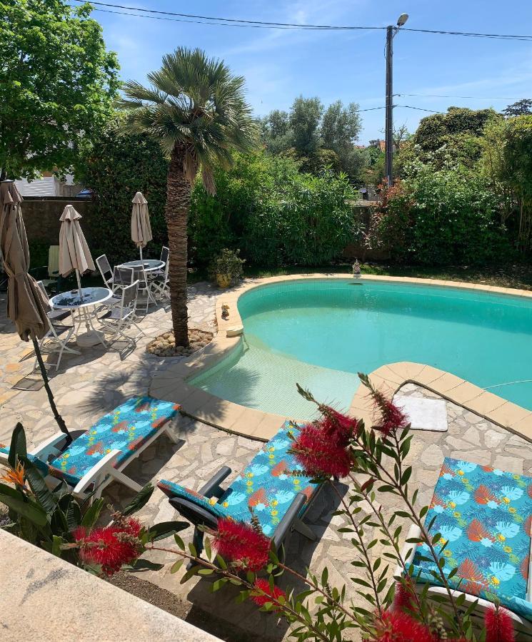Grande Chambre Dans Villa Proche De La Plage Sète Esterno foto